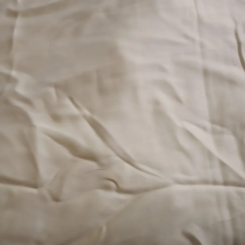 Quince Full Queen Bamboo Duvet Cover 100% Organic Ivory Cream  NEW